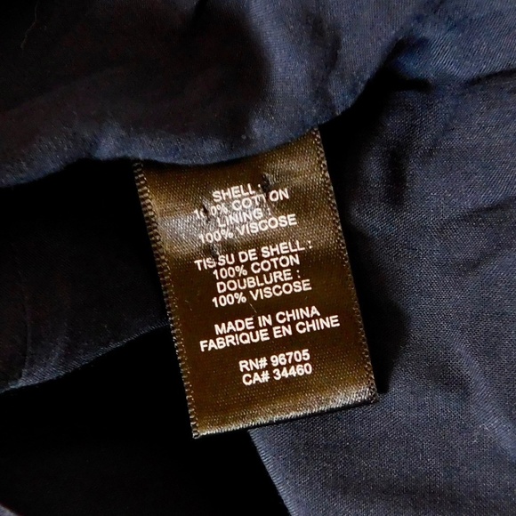 Revolve REBECCA TAYLOR Francine Off Shoulder Dress Floral Smocked Navy Blue 0 - Picture 13 of 16